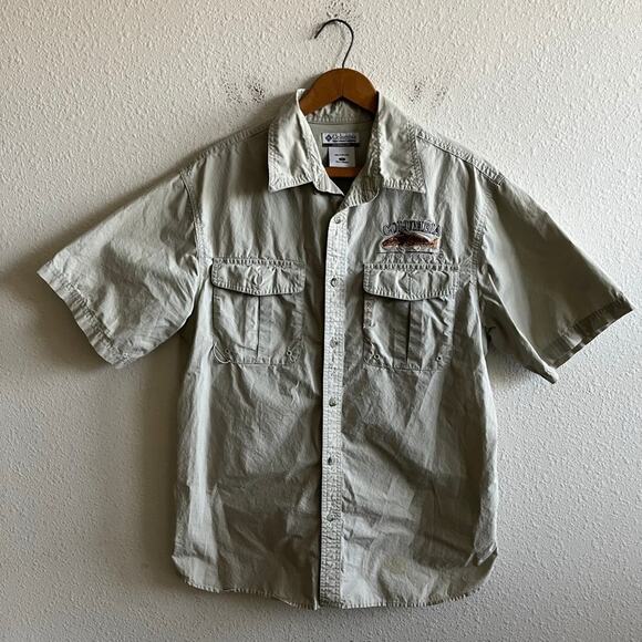 Columbia Men's PFG Shirt Tamiami Short Sleeve Shirt Size S Style FM7161 - Picture 2 of 13